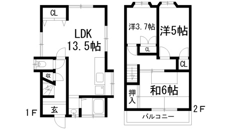 【間取り】