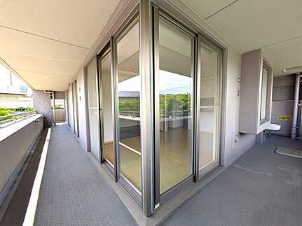 パークヒルズ二葉通りのバルコニー