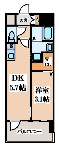 【間取り】 | エステムコート大阪プリューム
