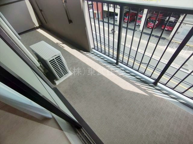 【バルコニー】 | ナイスアーバン志木 | 風通しの良いバルコニーです