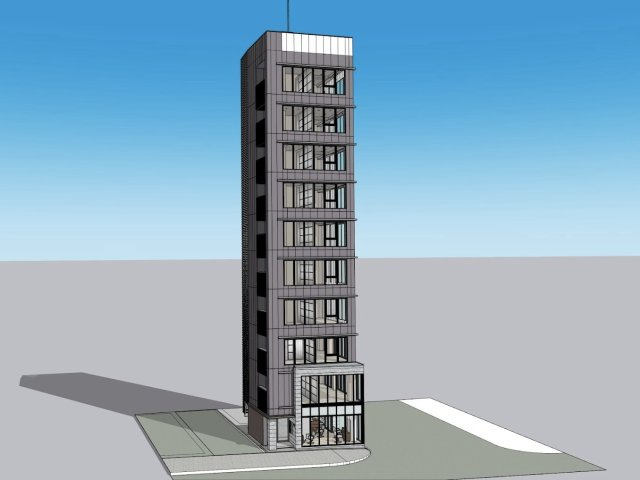 REBORNA北千住の外観パース