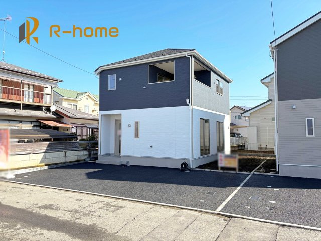 筑西市下川島第2　新築戸建て　1号棟の外観|ご予約を頂ければ、『平日』はもちろん『早朝』や『夜間』もご見学可能です♪お気軽にお申し付けください♪