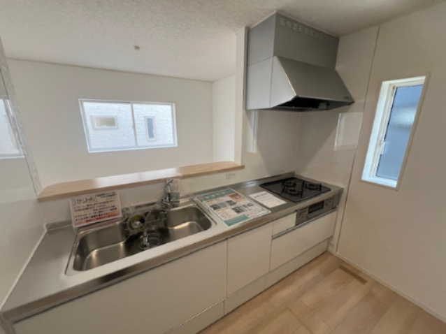 花巻市石鳥谷町上口　第5のキッチン|床下収納、浄水器付きシステムキッチン