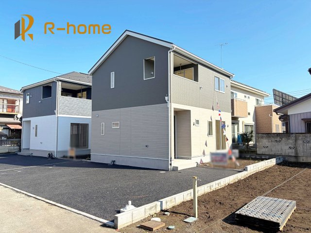 筑西市下川島第2　新築戸建て　2号棟の外観|ご予約を頂ければ、『平日』はもちろん『早朝』や『夜間』もご見学可能です♪お気軽にお申し付けください♪