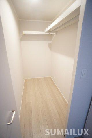 熊本市中央区帯山４丁目のアパートの収納