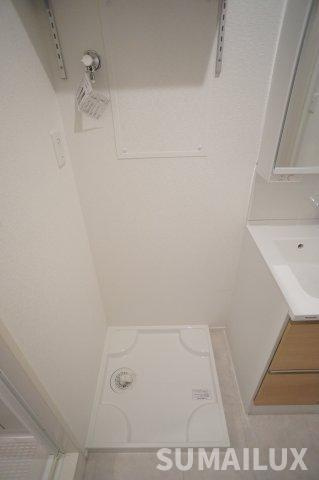 Flat Court 帯山の洗面所