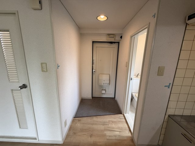 ハイツ最上の玄関