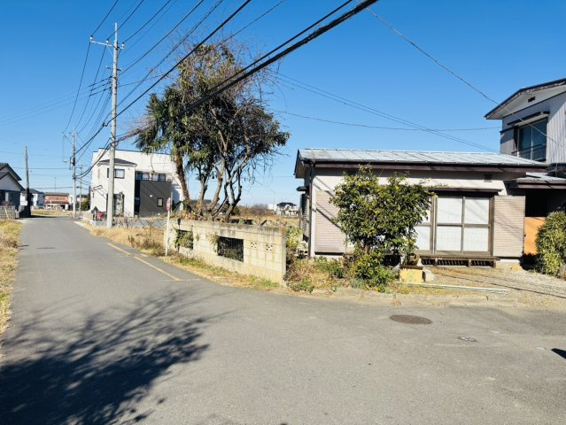 敷地面積53.4坪！　売地　狭山市下奥富の外観|日当たり良好な閑静な住宅街♪現地（2025年12月）撮影