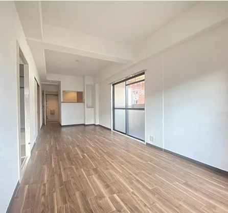 パークサイドマンションの居間・リビング