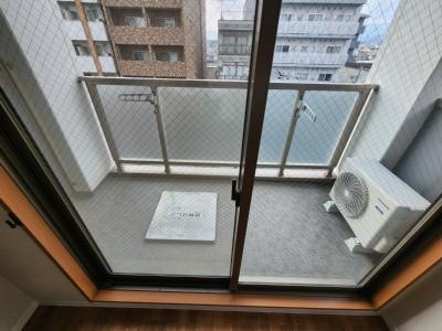 Avenir朱雀のバルコニー|西向きバルコニー
