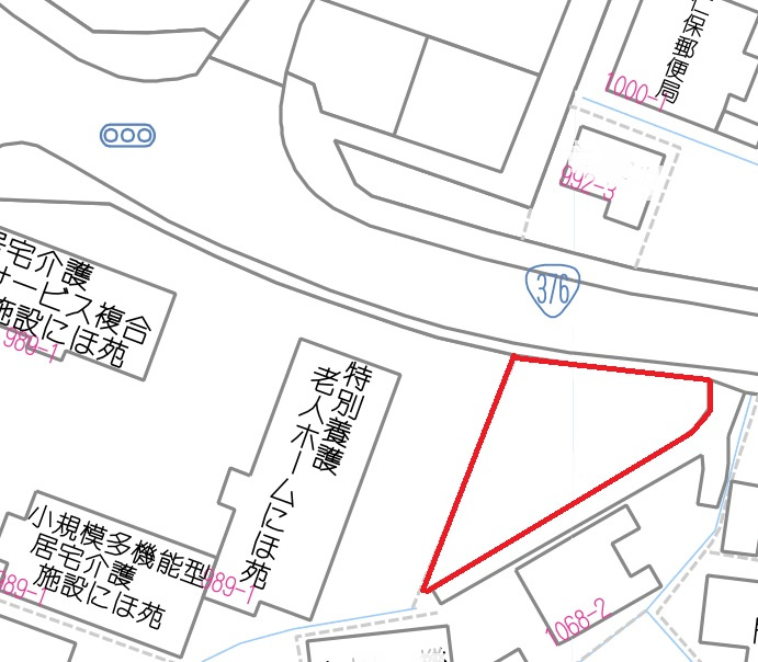 仁保中郷　売土地②の土地図