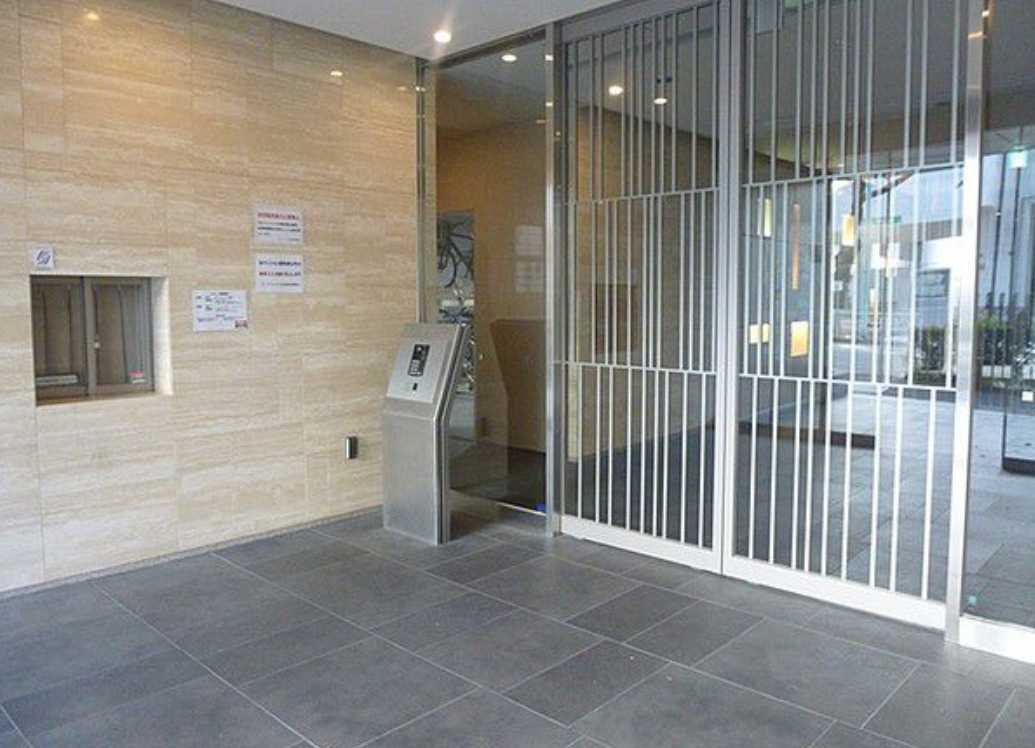 ザ・パークハウス渋谷美竹　駅近　分譲賃貸　床暖房のエントランス