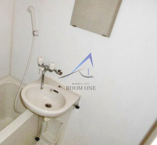 ステーションコーポ平和島の洗面所|洗面台です。