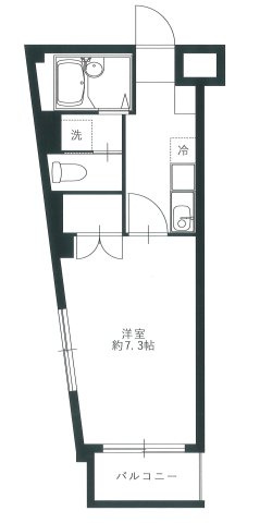 リバーレジデンス鳩川の間取り