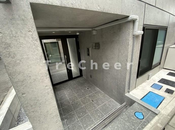 キューブフラット(CUBEFLAT)のエントランス