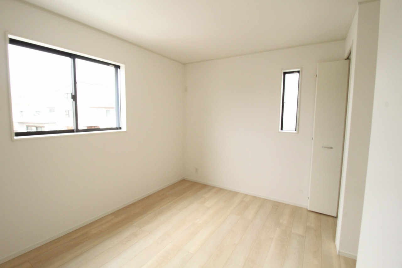 中須賀町　新築戸建　1号棟（第2）の洋室|2F　西の部屋　6.5帖