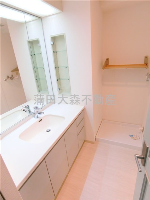 パークハウス多摩川南五番館の洗面所|洗面脱衣所　独立洗面台