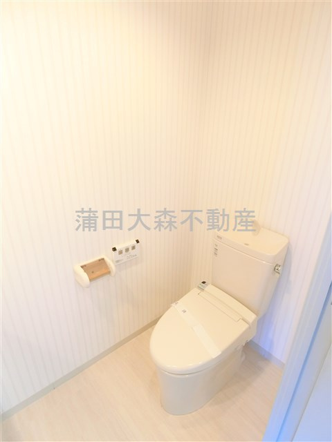 パークハウス多摩川南五番館のトイレ|温水洗浄便座付きのトイレ　