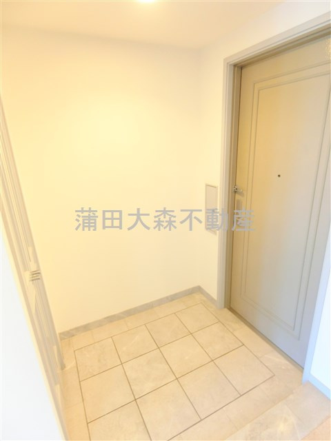 パークハウス多摩川南五番館の玄関