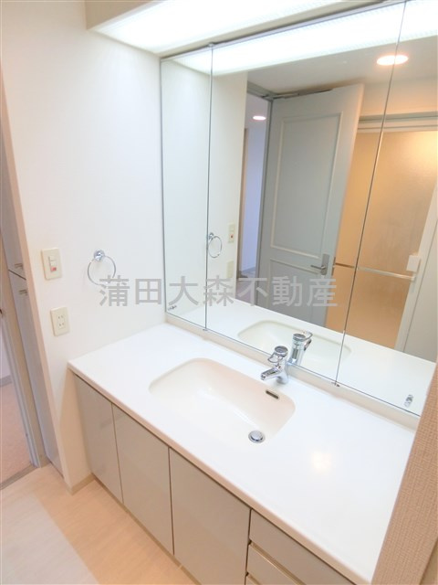 パークハウス多摩川南五番館の洗面所