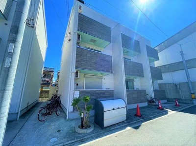 【外観】 | 敷地面積：約62坪！平成29年築・１LDK×9戸！