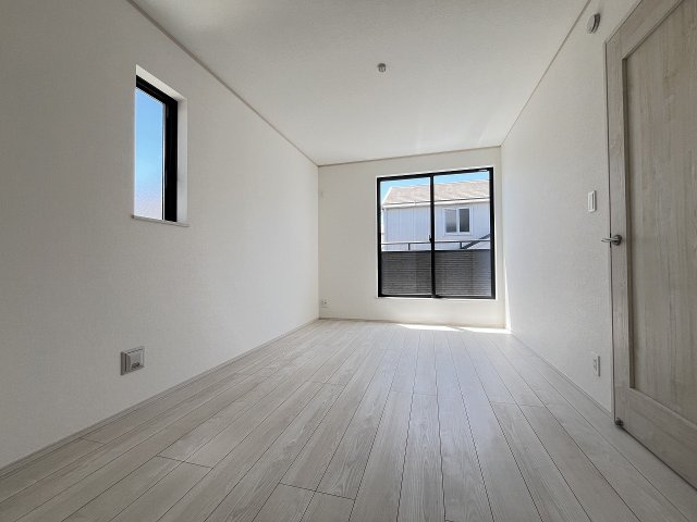 【寝室】 | 福岡市東区香住ヶ丘5丁目第1　C号棟（全6棟）【仲介手数料無料・0円】 | 施工例。施工例は完成時と異なる場合があります。