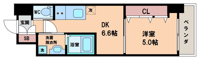 【間取り】 | クローバー・グランツ阿倍野