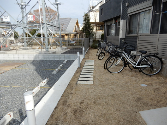 NEW RIVERのその他共用部分|駐輪場