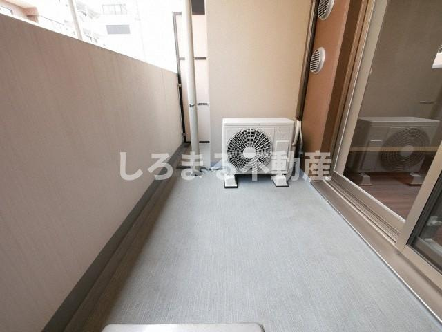 パークアクシス大阪新町のバルコニー