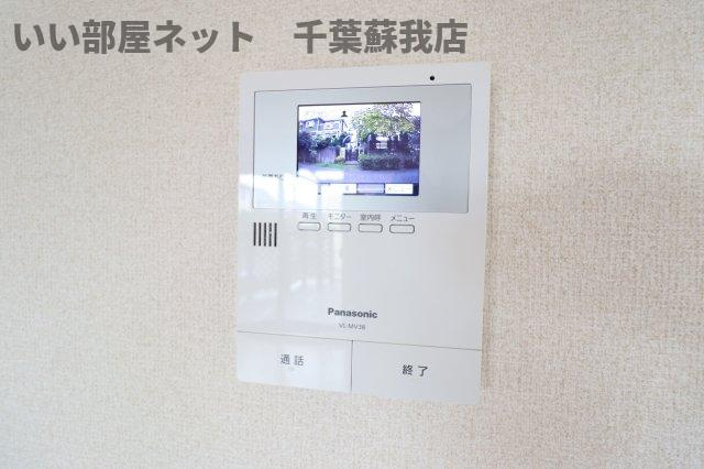 ちはら台南貸家のセキュリティ|TVモニターホン付きでセキュリティ面も安心！