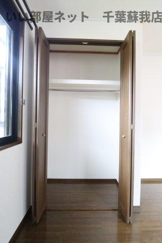 ちはら台南貸家の収納|ちょっとした収納スペースも充実しています