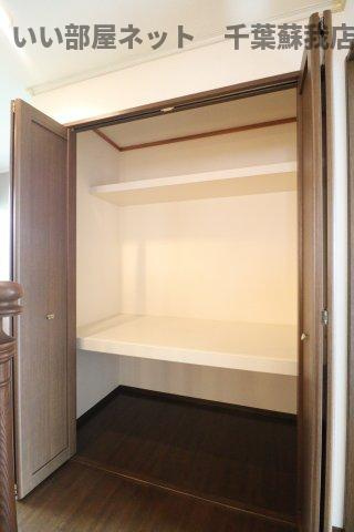 ちはら台南貸家の収納|たっぷりとした収納スペースです