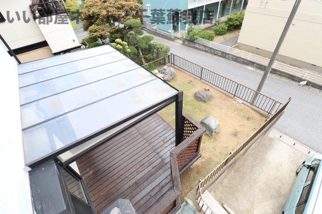 ちはら台南貸家の庭|お庭です