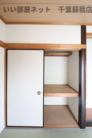 ちはら台南貸家の収納|専用の収納スペースです