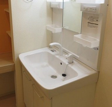 サンビレッジＥの洗面所