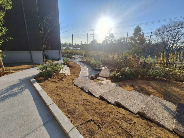 プレシデンスガーデン日吉の庭