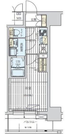 ワールドアイ大阪WestGateの間取り