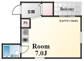 ウィスタリア神戸の間取り
