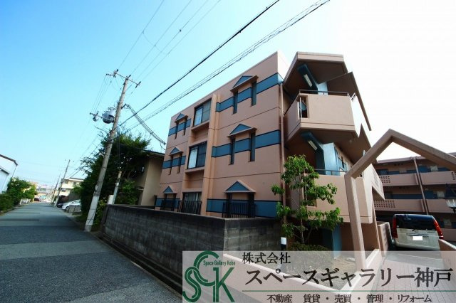 今田マンションB棟の外観パース