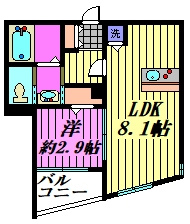 【間取り】 | Mark Duo大和田Ⅰ