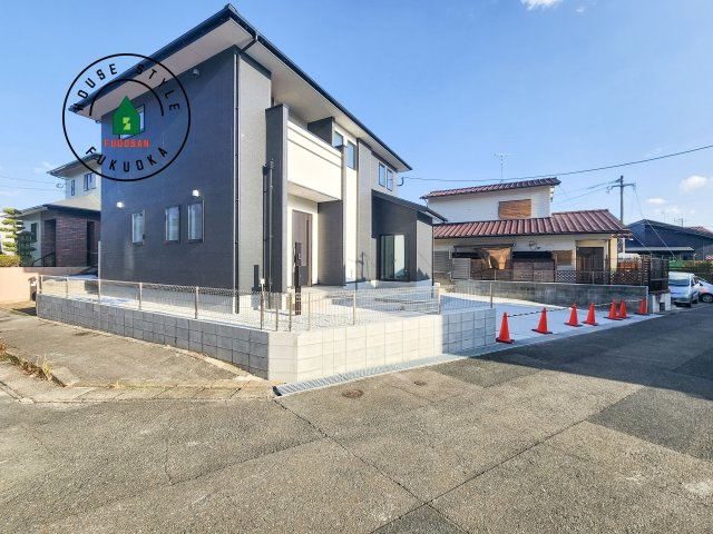 福岡市博多区東月隈2丁目第3-1棟（1号棟）の前面道路含む現地写真|見学の時間などお気軽にお問い合わせ下さい。