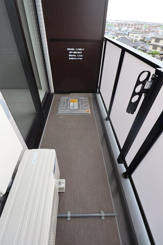 ジェノヴィア鐘ヶ淵のバルコニー