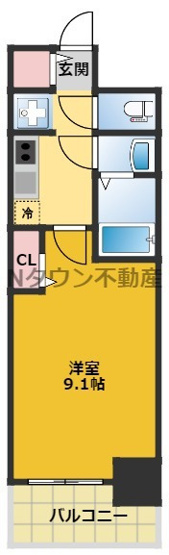 【間取り】 | ディアレイシャス浅間町 | 間取りです。