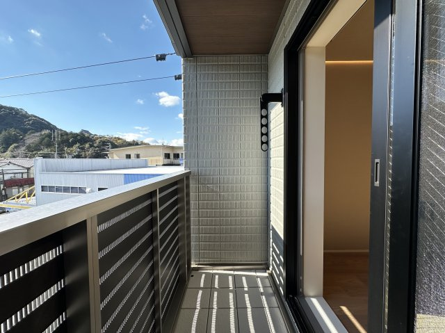 ベレオガーデンズHanaのバルコニー