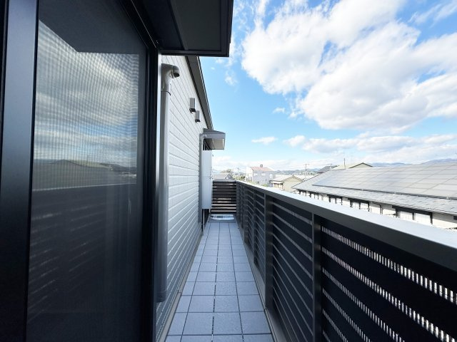 ベレオガーデンズHanaのバルコニー