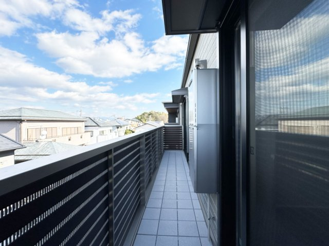 ベレオガーデンズHanaのバルコニー