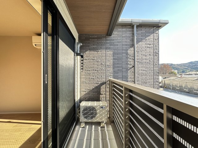 ベレオガーデンズHanaのバルコニー