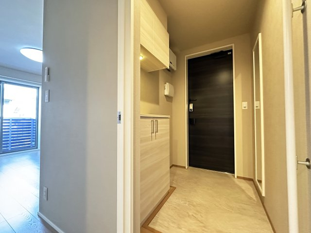 ベレオガーデンズHanaの玄関