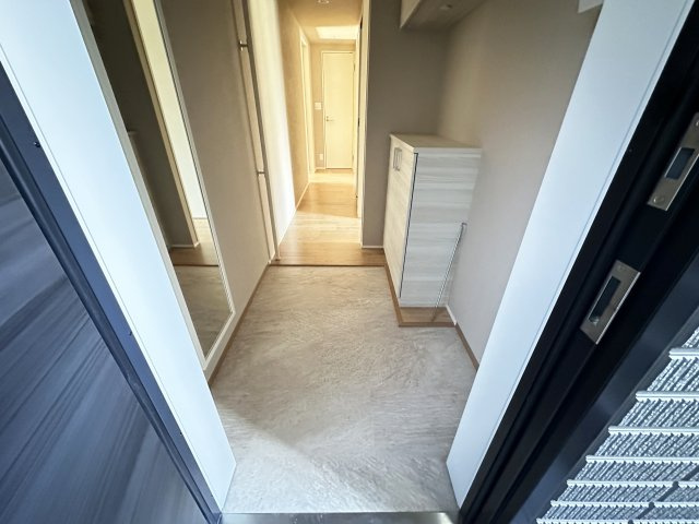 ベレオガーデンズHanaの玄関