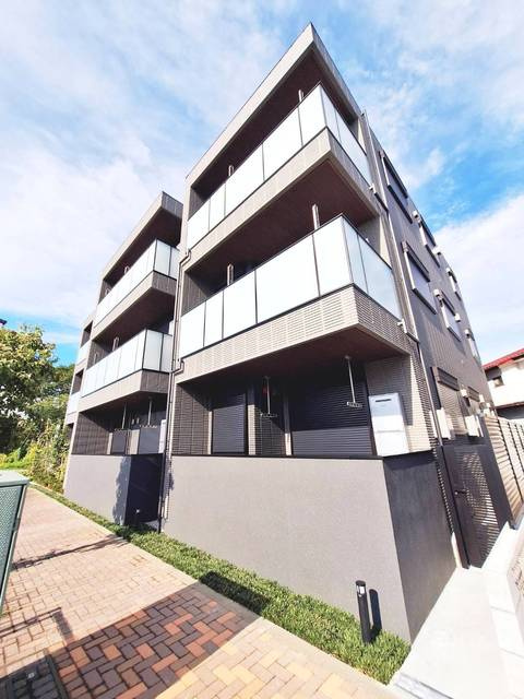 メゾングリシーヌ中神の外観|省エネZEHエコレジグリット・ペット共生型マンション